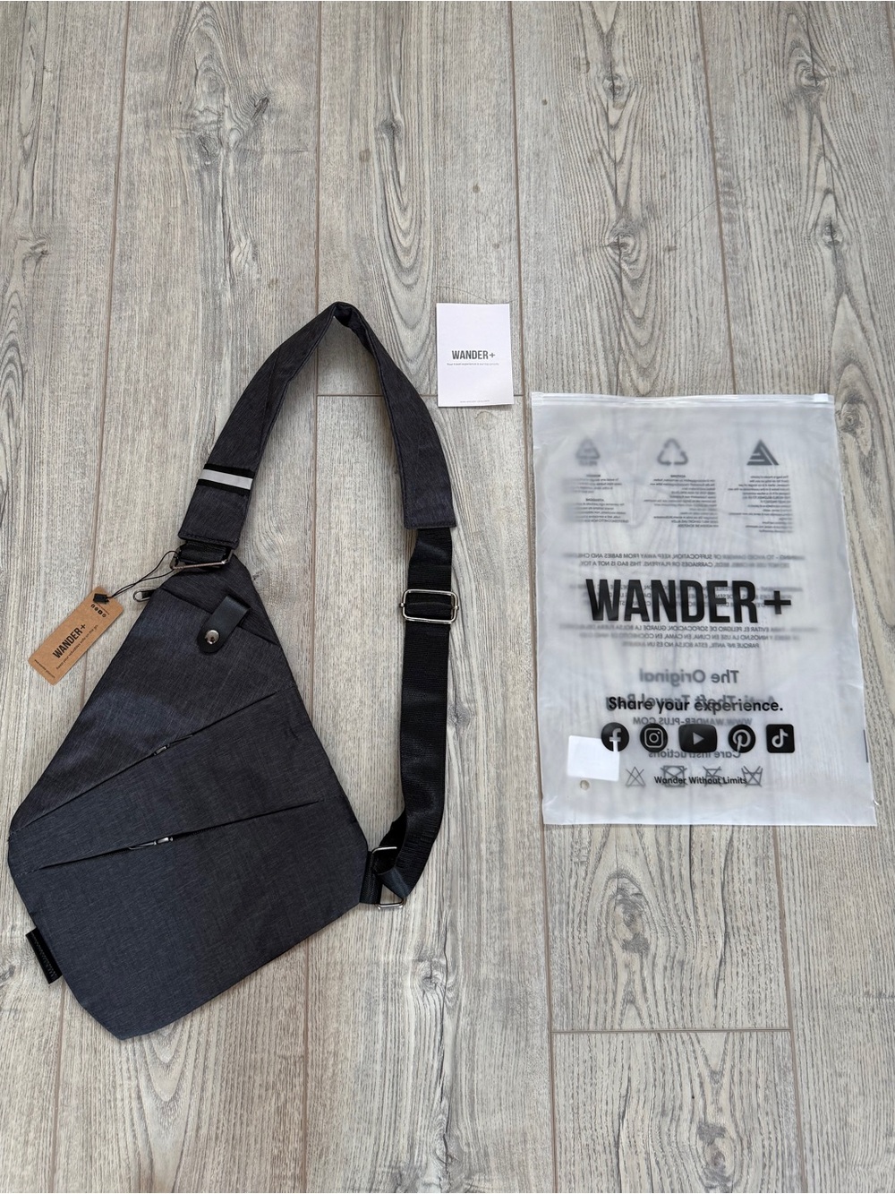 Wander + Sling Crossbody Bag NWT | Anti-theft Travel Bag 🚢